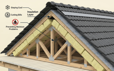 Roof Insulation in Malaysia: Stay Cool, Save Costs, Stop Moisture